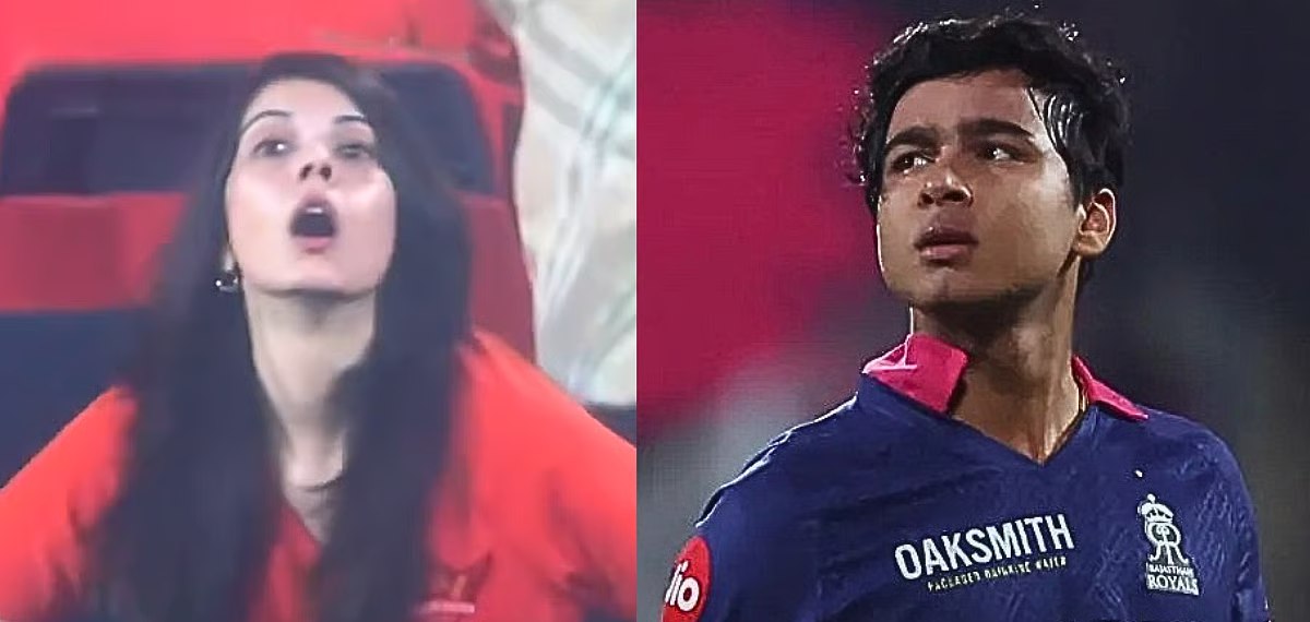 എങ്ങനെ ആഘോഷിക്കാതിരിക്കും? വൈഭവ് ഗോൾഡൻ ഡക്കായപ്പോൾ തുള്ളിച്ചാടി കാവ്യ മാരൻ, വീഡിയോ