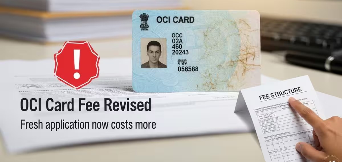 ഒസിഐ സേവനങ്ങൾക്ക് ഇനി ചെലവേറും; പുതുക്കിയ നിരക്കുകൾ പ്രാബല്യത്തിൽ