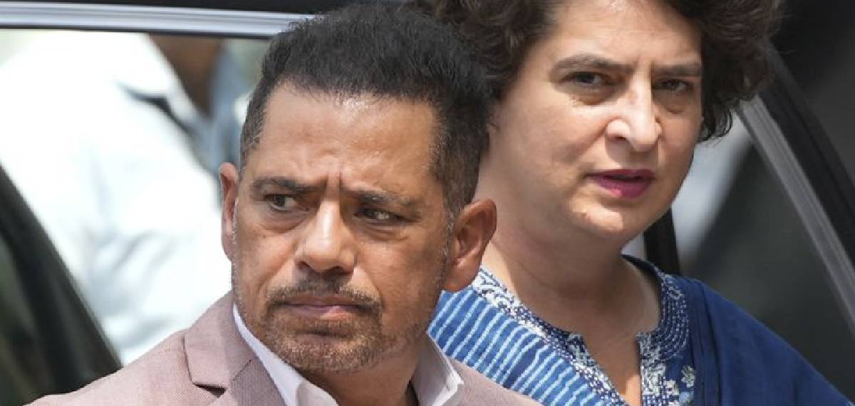 ഹരിയാനയിലെ ഭൂമി ഇടപാടില്‍ കള്ളപ്പണം വെളുപ്പിച്ച കേസ്;റോബര്‍ട്ട് വാദ്രക്കെതിരെ ഇഡി കുറ്റപത്രം സ്വീകരിച്ച് കോടതി