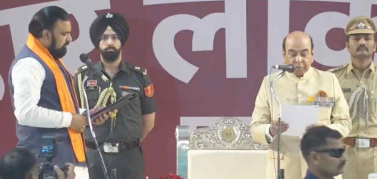 ബിഹാറില്‍ ബിജെപിയുടെ ആദ്യത്തെ മുഖ്യമന്ത്രി; സാമ്രാട്ട് ചൗധരി സത്യപ്രതിജ്ഞ ചെയ്തു