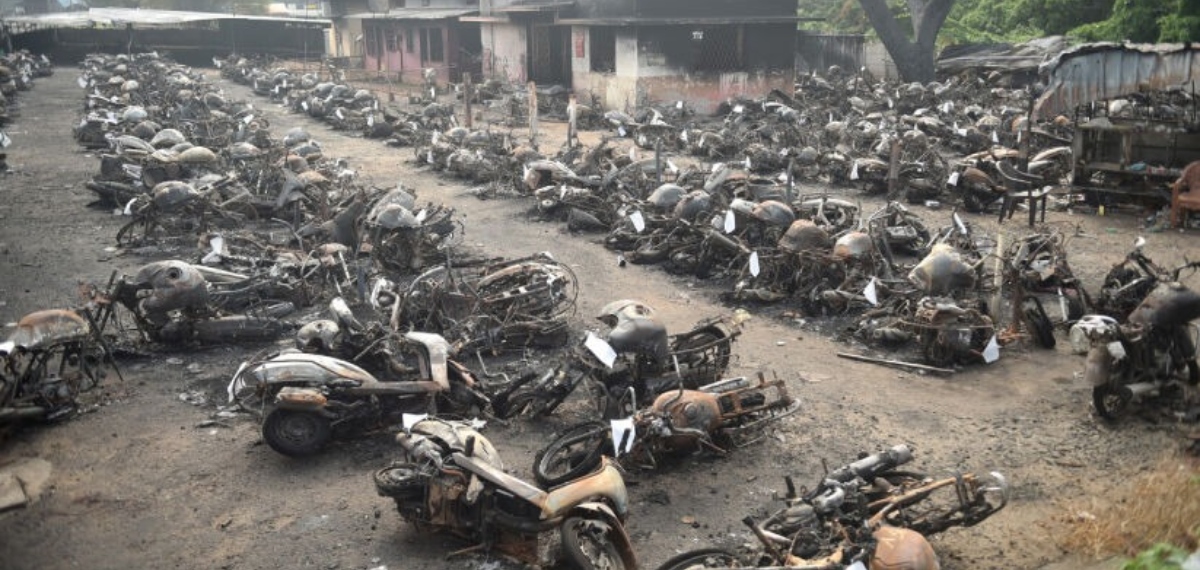 തൃശൂര്‍ റെയില്‍വേ സ്റ്റേഷനിലെ തീപ്പിടിത്തം; 150 ബൈക്ക് ഉടമകള്‍ക്ക് നഷ്ടപരിഹാരം ലഭിച്ചു