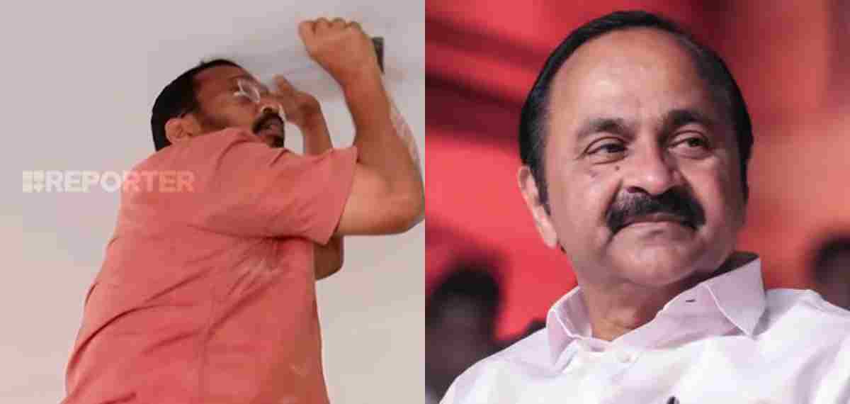 കെ രാജന്‍ നടത്തിയത് നാടകം; ടൗണ്‍ഷിപ്പ് ഉദ്ഘാടനം തെരഞ്ഞെടുപ്പിന് മുമ്പുള്ള കാപട്യം: വി ഡി സതീശന്‍