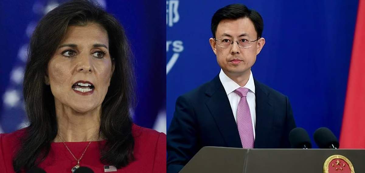 'യുഎസ് പിടിച്ചെടുത്തത് വിദേശ പതാകയുള്ള കപ്പൽ, ഞങ്ങളുമായി ബന്ധമില്ല'; നിക്കി ഹീലിയുടെ ആരോപണം തള്ളി ചൈന