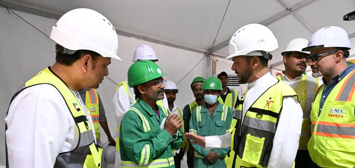 ദുബായിലെ തൊഴിലാളികൾക്ക് മികച്ച സൗകര്യം ഉറപ്പാക്കുക ലക്ഷ്യം; സന്ദർശനം നടത്തി ഉന്നത ഉദ്യോഗസ്ഥർ