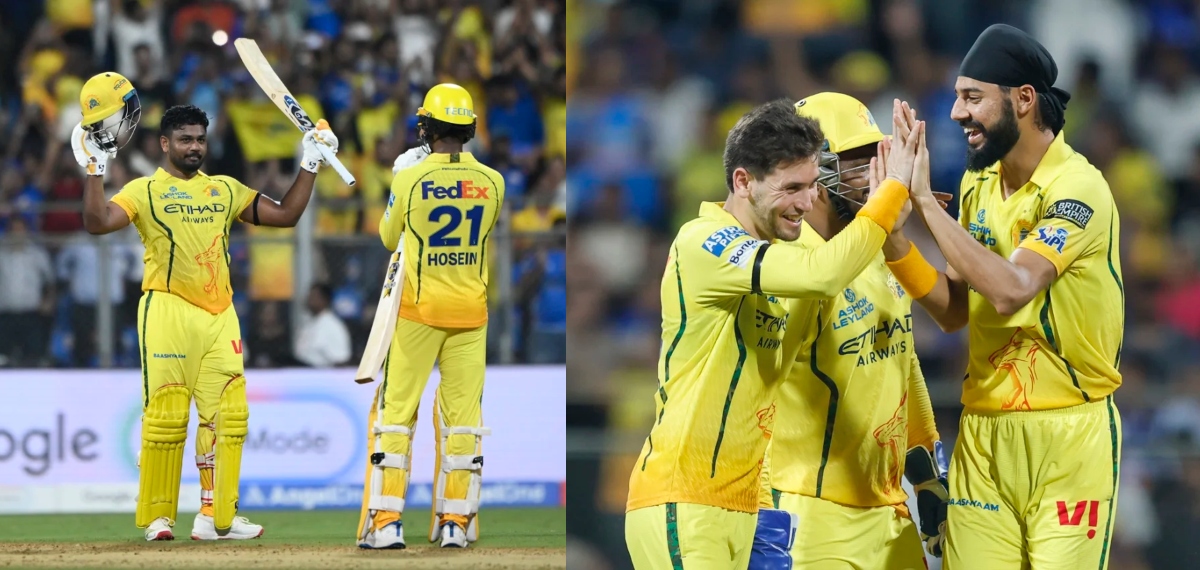 വാംഖഡെയില്‍ തകര്‍പ്പന്‍ ജയത്തോടെ ചെന്നൈ; മുംബൈ തോറ്റത് 103 റണ്‍സിന്