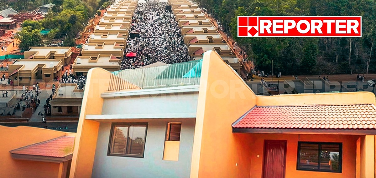 'ലീഗ് ഭവനപദ്ധതി കയറിത്താമസത്തിന് പ്രദേശത്തേക്ക് പൊതുജനങ്ങള്‍ക്കോ പാര്‍ട്ടി പ്രവര്‍ത്തകര്‍ക്കോ പ്രവേശനമില്ല'