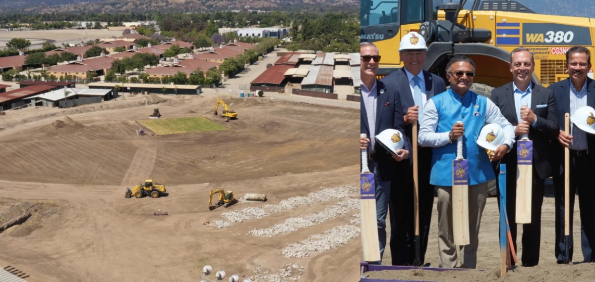 ഐപിഎലിന് വേദിയാകാന്‍ അമേരിക്ക, സ്റ്റേഡിയം നിര്‍മാണം പുരോഗമിക്കുന്നു; മത്സരം കാണാന്‍ ഇനി ഏറെ ദൂരം പോകണോ?