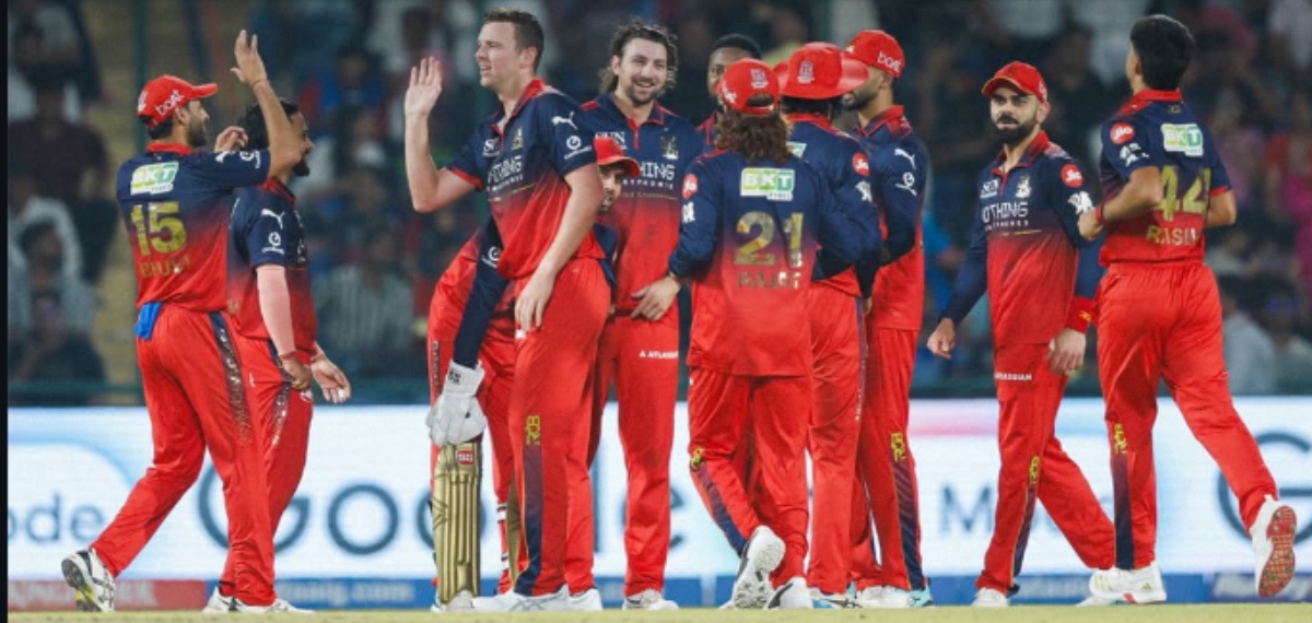 റോയൽ ബെംഗളൂരു; ഡൽഹിക്കെതിരായ മത്സരം ഏഴാം ഓവറിൽ തീർത്ത് ആർസിബി