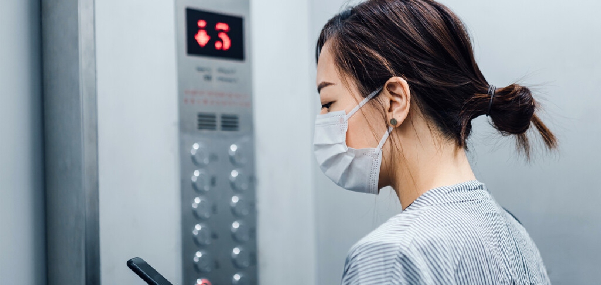 mobile range in elivator