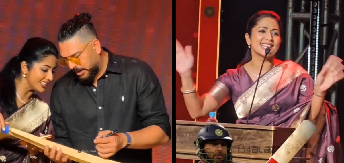 'ഇതിൽ കൂടുതൽ ആരും അടിക്കില്ല'; യുവിയെ പുകഴ്ത്തി നവ്യ; സഞ്ജു അടിക്കുമെന്ന് യുവിയുടെ മറുപടി