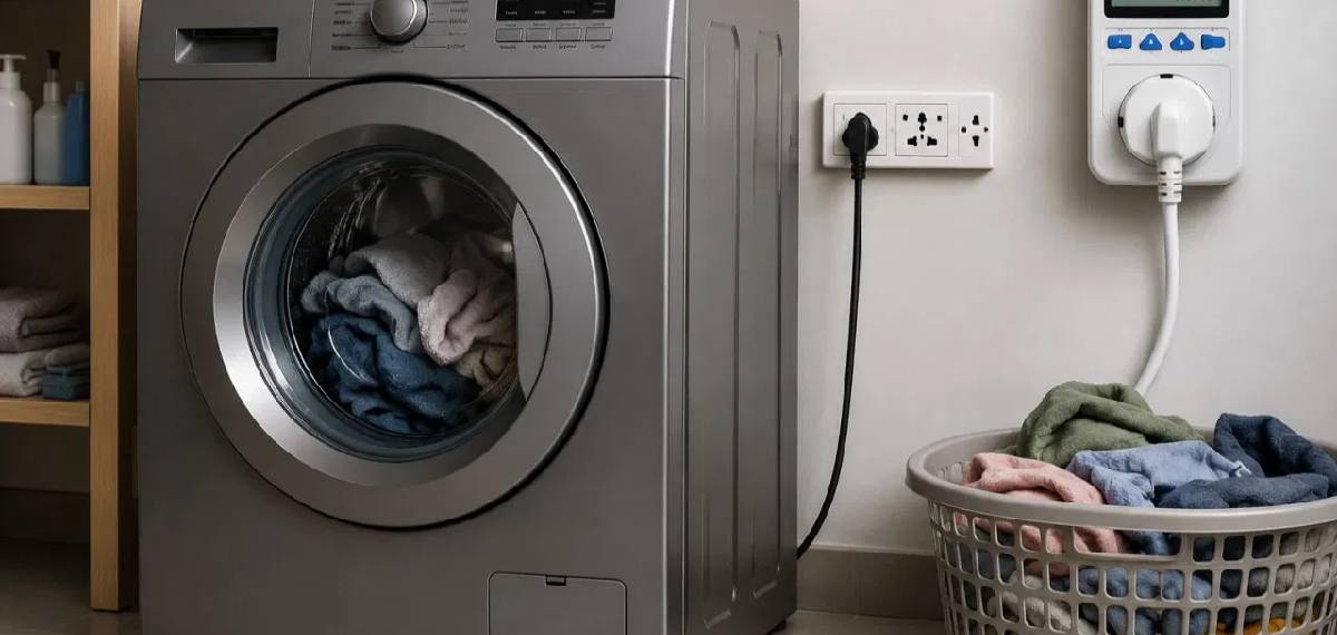 washing machine electricity