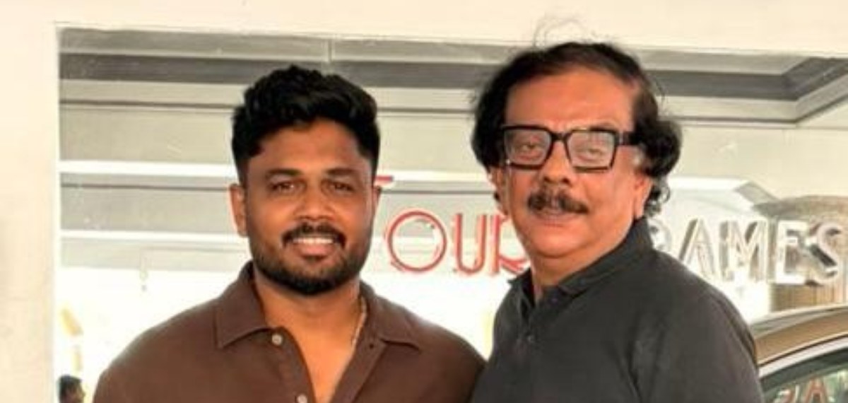 സഞ്ജുവിനൊപ്പം നിന്ന് ഒരു ഫോട്ടോ എടുക്കാൻ കഴിഞ്ഞതിൽ അഭിമാനം; പ്രിയദർശൻ
