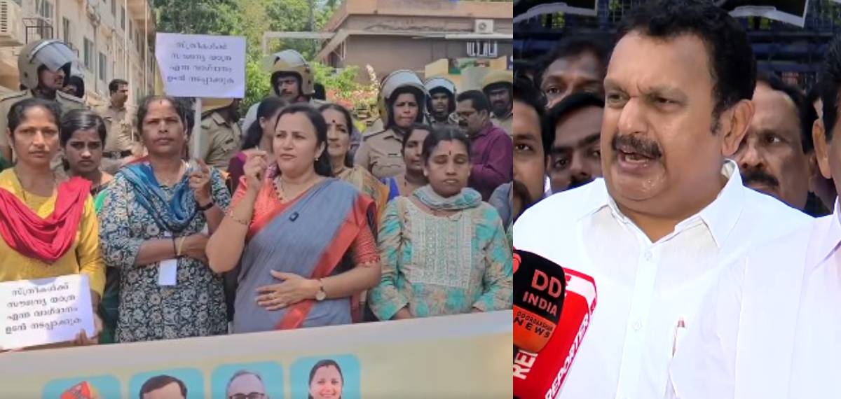 'അവരുടെ സർക്കാർ പെട്രോൾ വില കൂട്ടിയത് അവർ അറിഞ്ഞില്ലേ?'; മഹിളാ മോർച്ച പ്രതിഷേധത്തെ പരിഹസിച്ച് കെ മുരളീധരൻ