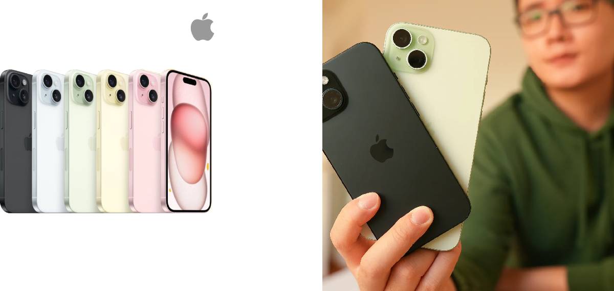 iPhone 15, Samsung Galaxy S24