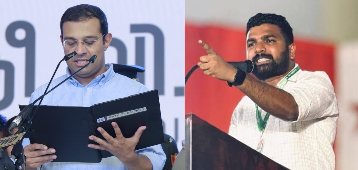 'ഗവർണറുമായുള്ളത് കുടുംബ പ്രശ്നമല്ല,നിങ്ങൾ കുനിയാൻ തയ്യാറായാൽ SFI തെരുവിൽ പോരാടും'; റോജി എം ജോണിനെതിരെ സഞ്ജീവ്