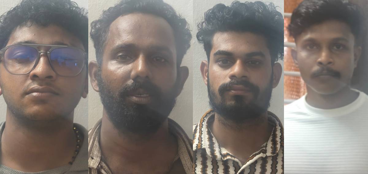 ലഹരി കേസില് സിപിഐഎം മുന് ബ്രാഞ്ച് സെക്രട്ടറി ഉള്പ്പെടെ നാലുപേര് അറസ്റ്റില്