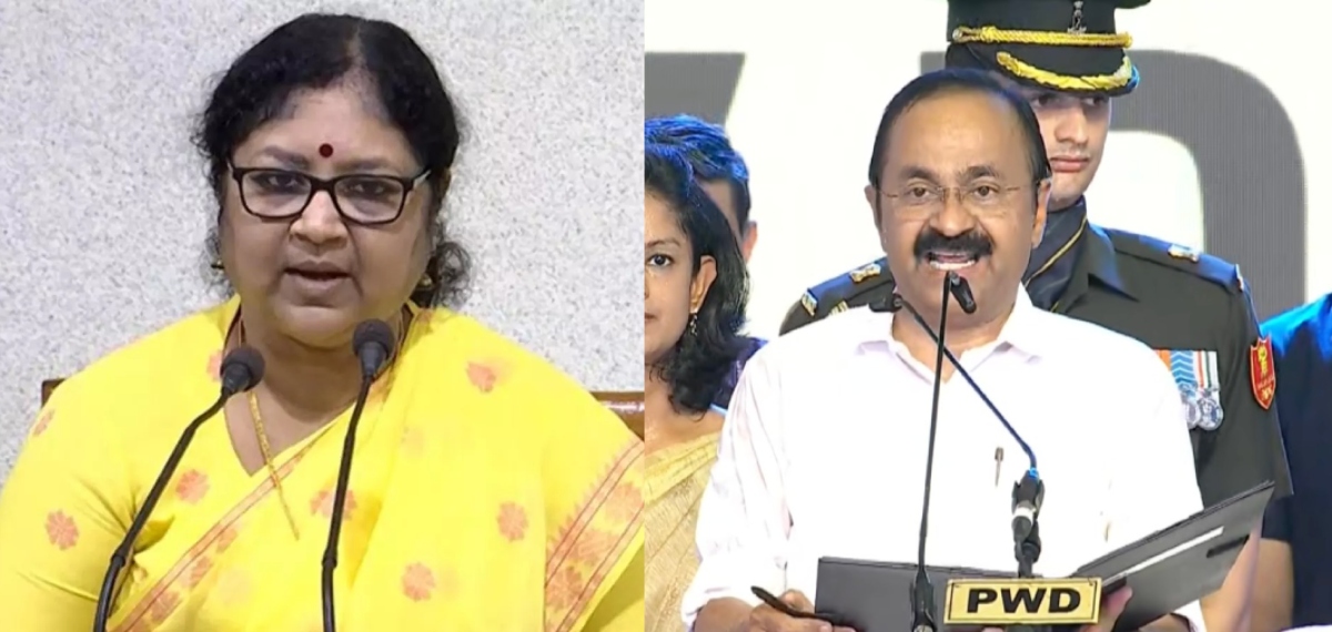 'സത്യപ്രതിജ്ഞയില് വടശ്ശേരി ദാമോദരന് മേനോന് സതീശനായത് യാദൃശ്ചികതയല്ല'; മുഖ്യമന്ത്രിക്കെതിരെ ആര് ബിന്ദു