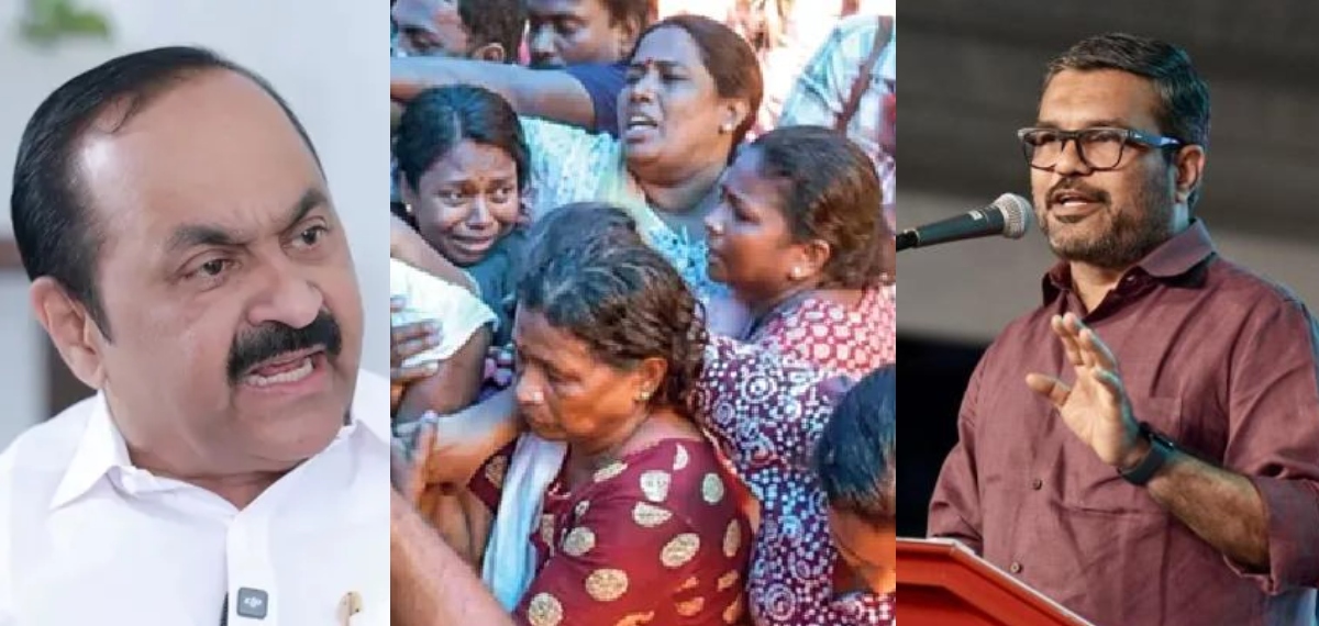 'വടശേരി ദാമോദര മേനോൻ സതീശൻ സ്ഥാനമേറ്റ് മൂന്നാം നാൾ ദളിത് വേട്ട'; പാരിയത്തുകാവിലെ പൊലീസ് ആക്രമണത്തിൽ M B രാജേഷ്