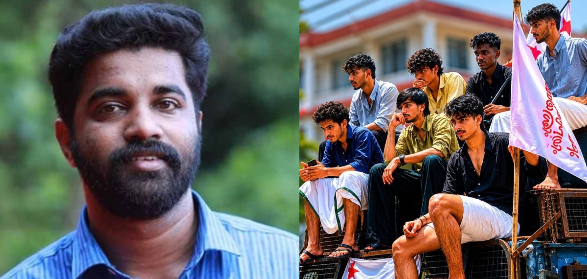 ജലം ചീറ്റുന്ന പീരങ്കിയല്ല, തീ തുപ്പുന്നതുണ്ടേൽ കൊണ്ടുവാ, ഞങ്ങൾ തെരുവിലുണ്ടാകും; വെല്ലുവിളിച്ച് പി എം ആർഷോ