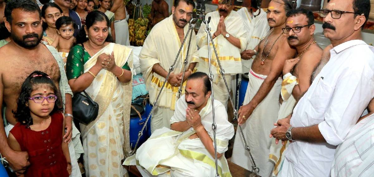 Chief Minister in Guruvayoor