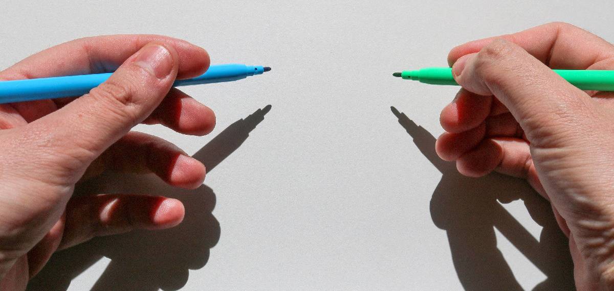 right handed person