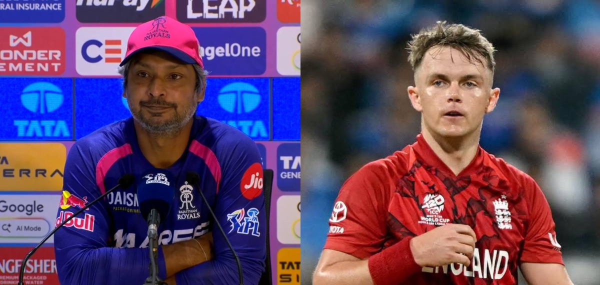 'പരിക്കെന്ന് പറഞ്ഞ് പോയി, എന്നിട്ട് അവൻ അവിടെ തകർത്ത് കളിക്കുന്നു'; സാം കറനെതിരെ കുമാർ സംഗക്കാര