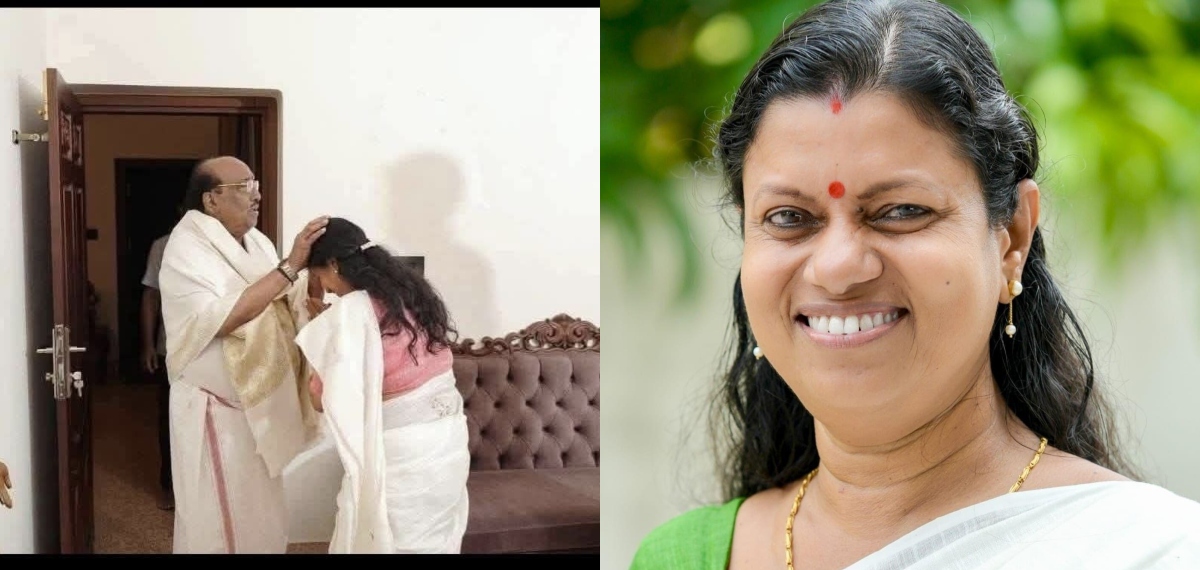 എല്ലാവര്ക്കും ക്ഷീര ദിനാശംസകള്; വെള്ളാപ്പള്ളിയെ സന്ദര്ശിച്ചതില് മറുപടിയില്ലാതെ ബിന്ദു കൃഷ്ണ