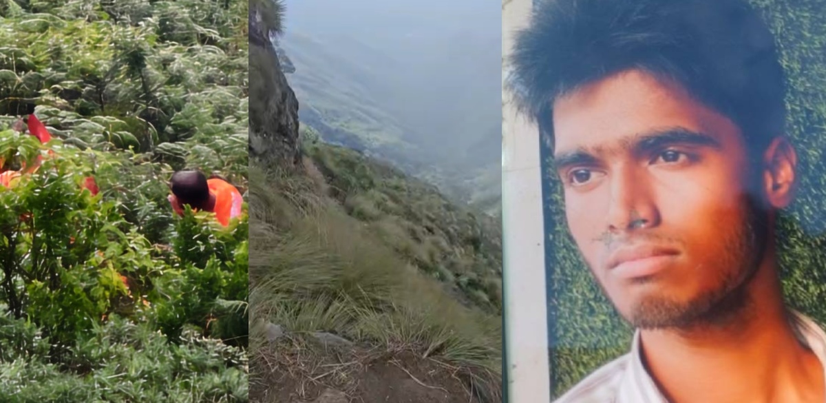 കൊളുക്കുമലയിൽ നിന്നും കൊക്കയിലേക്ക് ചാടിയ യുവാവിന്റെ മൃതദേഹം കണ്ടെത്തി; പ്രണയ നൈരാശ്യത്തെ തുടർന്നെന്ന് വിവരം