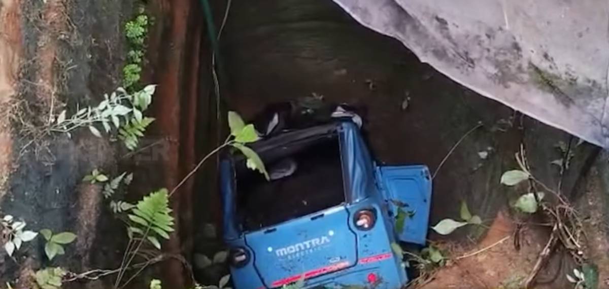 കുന്നംകുളത്ത് ഓട്ടോറിക്ഷ കിണറ്റിലേക്ക് മറിഞ്ഞ് അപകടം; നാലുവയസുകാരി അത്ഭുതകരമായി രക്ഷപ്പെട്ടു