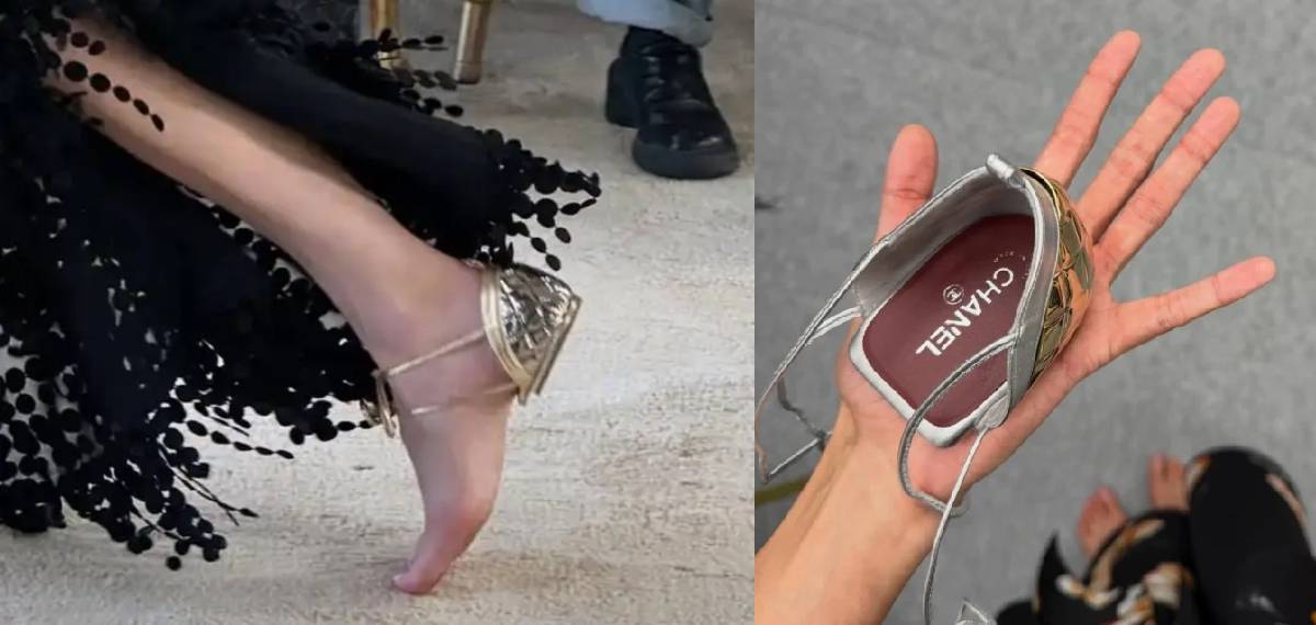 Barefoot Sandals butterfly chanel