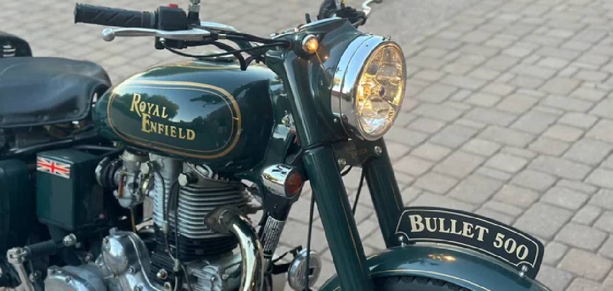 Who built the first motorcycle in the world