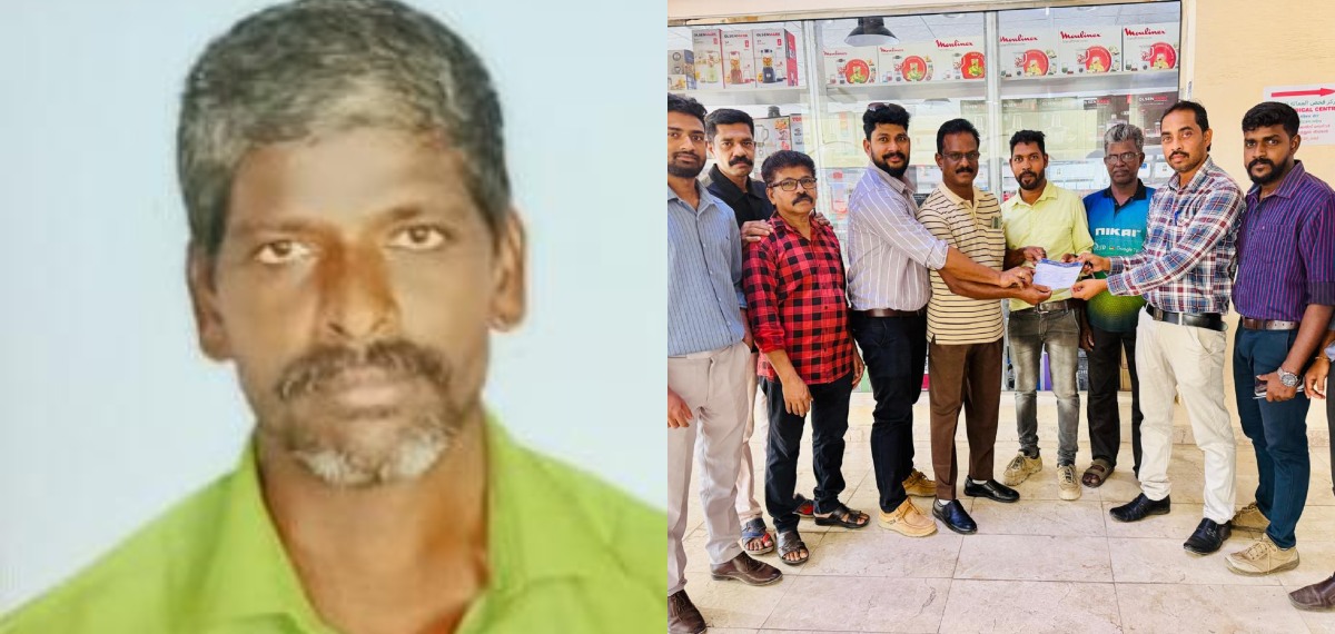ഒമാനിൽ ഹൃദയാഘാതത്തെ തുടർന്ന് അന്തരിച്ച തമിഴ്നാട് സ്വദേശിയുടെ മൃതദേഹം നാട്ടിലെത്തിച്ചു