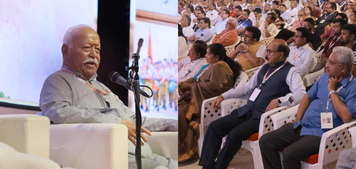 'സംഘപരിവാറിന്റെ 100 വര്ഷങ്ങള്'; മോഹന് ഭാഗവതിന്റെ പരിപാടിയില് കേരള, എംജി, മലയാളം സര്വകലാശാല വിസിമാര്