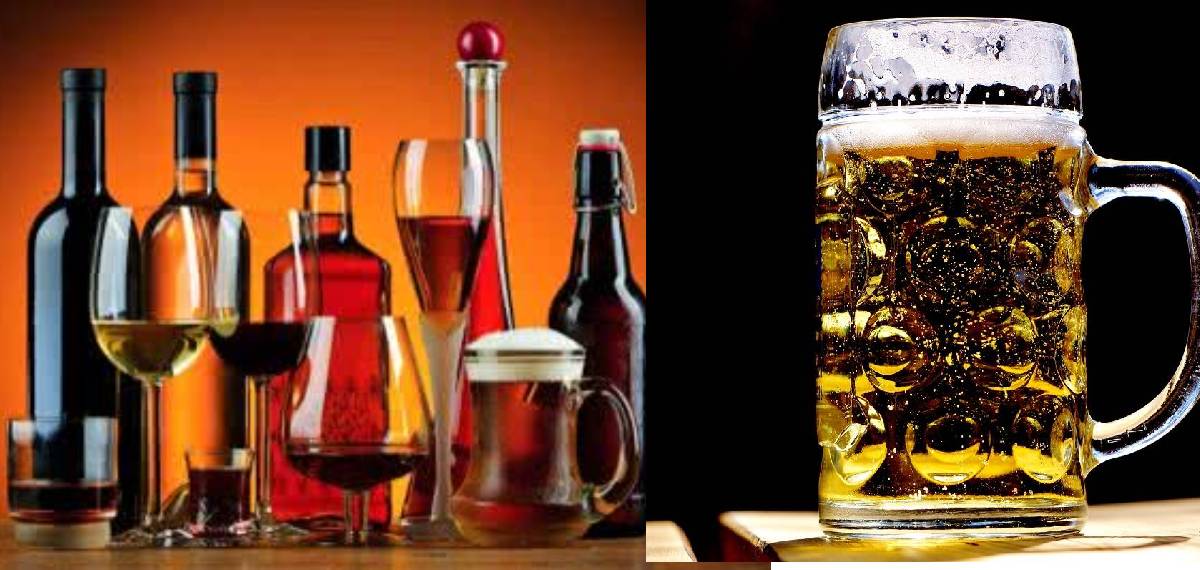 alcohol in plastic bottles