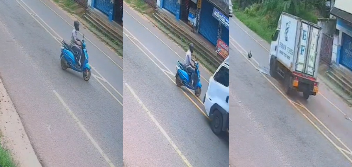 മിനി വാന്‍ ഇടിച്ചു; ചടയമംഗലത്ത് സ്‌കൂട്ടര്‍ യാത്രികന് ദാരുണാന്ത്യം