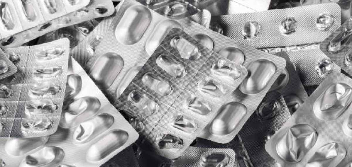 empty medicine packet