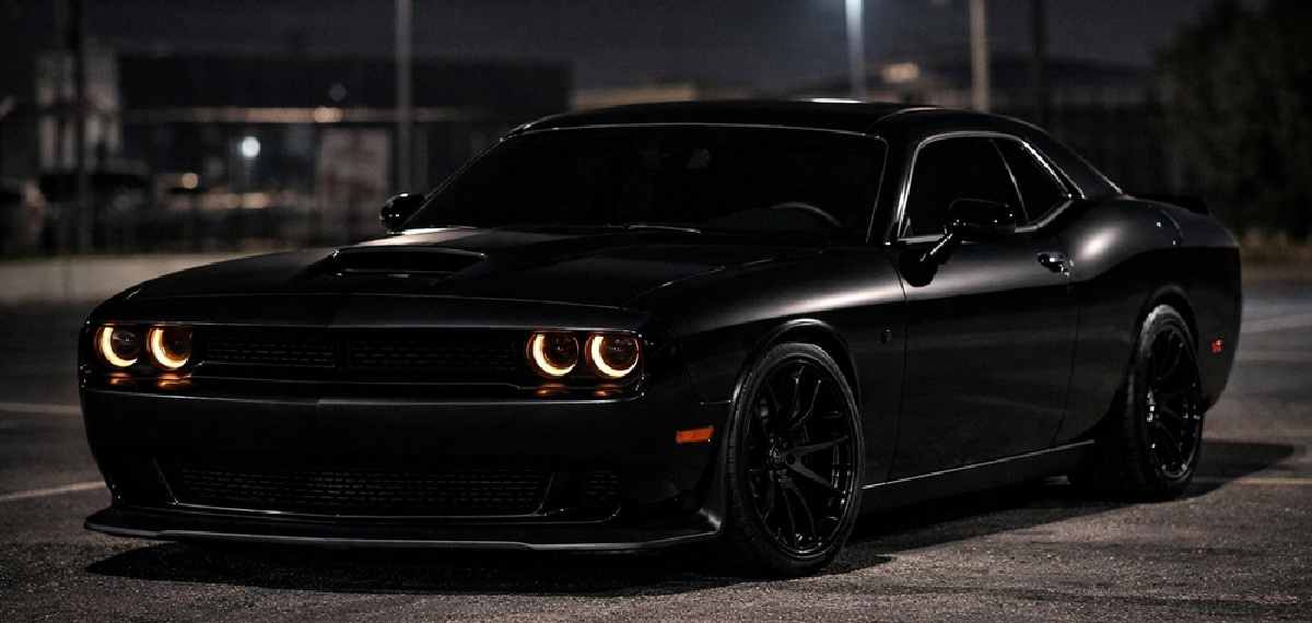 black car