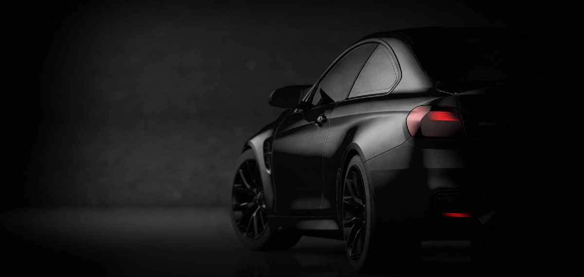 black car