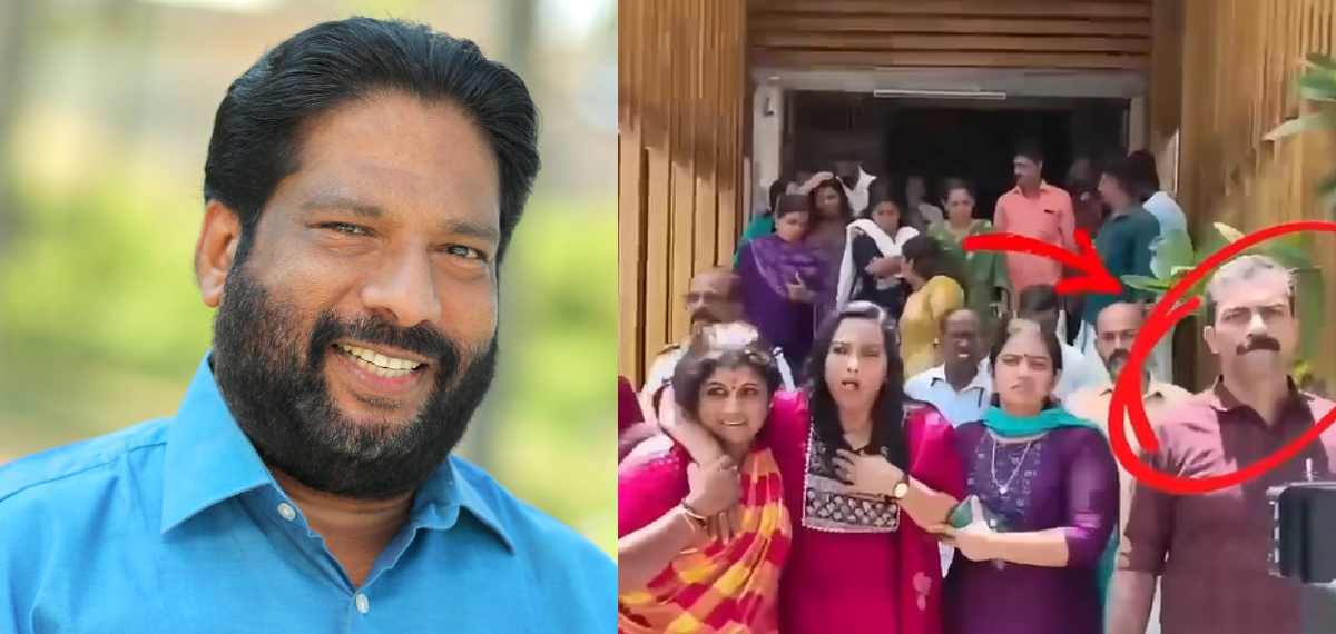 അങ്ങോട്ട് സ്റ്റെപ്പ് ഇറങ്ങി നടന്നുപോയി,ആശുപത്രിയിൽ എത്തിയശേഷം പ്ലാസ്റ്റർ; വാർഡ് കൗൺസിലറുടെ വീഡിയോയുമായി V ജോയ്
