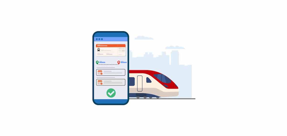 change the name and date after booking a train ticket