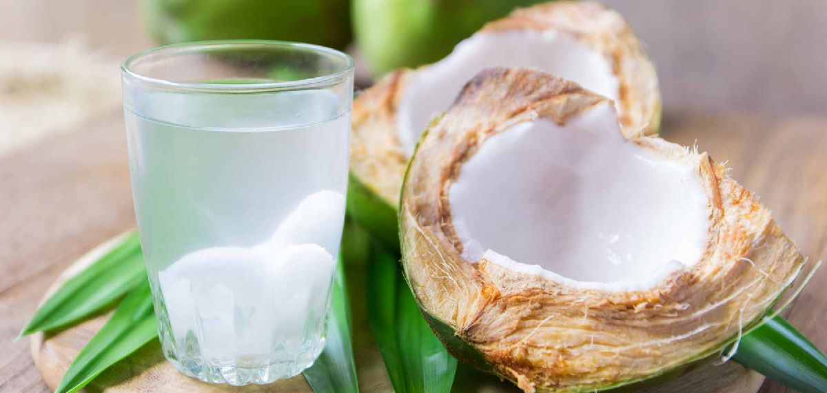 water forms inside a coconut