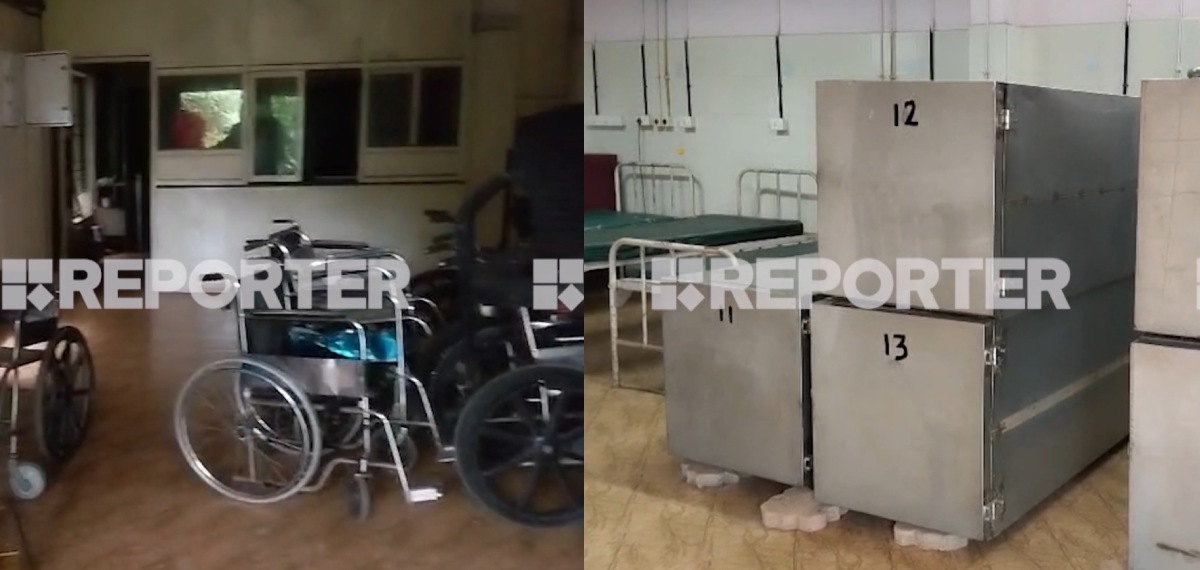 സ്ട്രച്ചറുകൾ തുരുമ്പെടുത്ത നിലയിൽ; ഫ്രീസറുകൾക്ക് കേടുപാട്;വയനാട് മെഡിക്കൽ കോളേജില് നിന്നുള്ള കൂടുതൽ ദൃശ്യങ്ങൾ