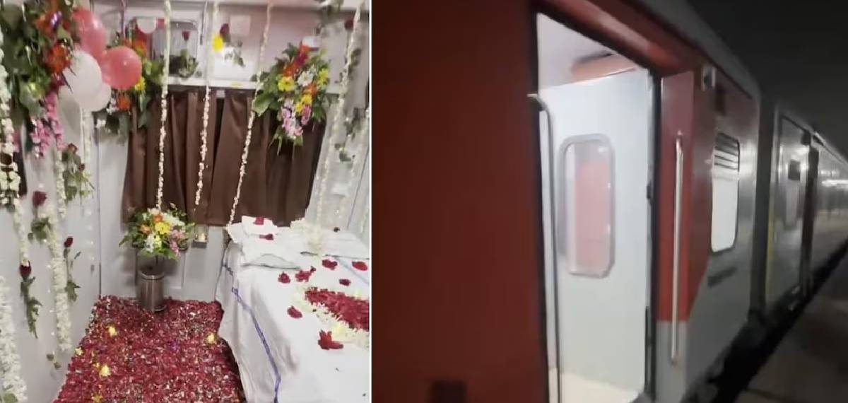 ട്രെയിനിലെ സഞ്ചരിക്കുന്ന 'ഹണിമൂണ് സ്യൂട്ട്'; വിവാദമായതോടെ ടിക്കറ്റ് ഇന്സ്പെക്ടര്ക്ക് സസ്പെന്ഷന്
