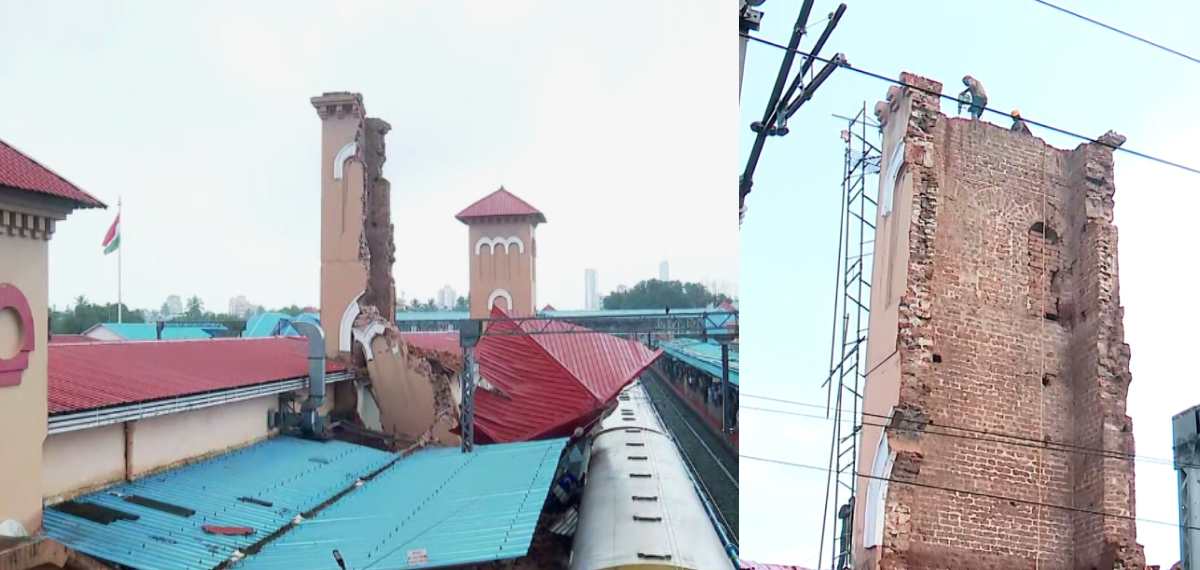 റെയില്വേ ക്ലോക്ക് ടവര് അപകടം: 'നാല് മാസം മുമ്പ് വിള്ളല്, മുന്നറിയിപ്പുകള് അവഗണിച്ചു'; ഗുരുതര അനാസ്ഥ