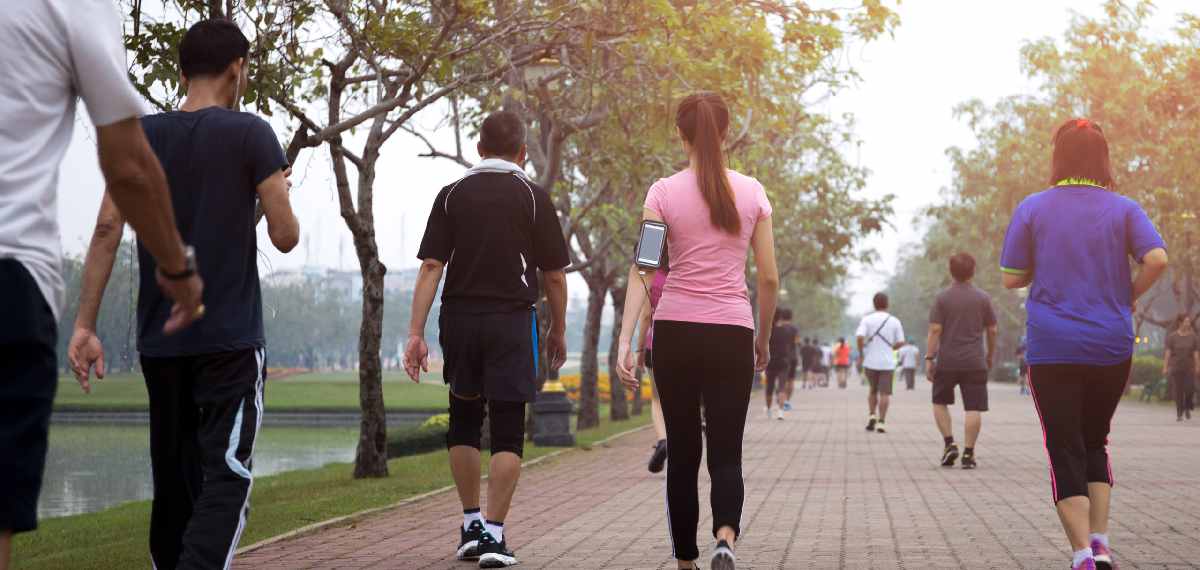 walking for 30 minutes daily