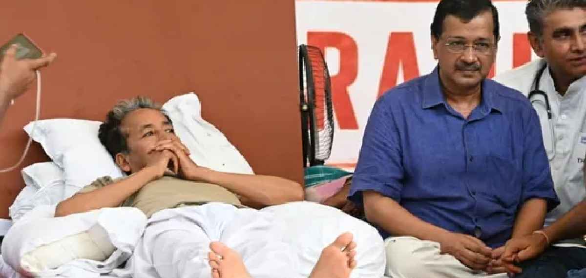 പ്രധാനമന്ത്രിക്ക് വാങ്ചുക്കിനെ ഭയം,ധർമേന്ദ്ര പ്രധാന് പകരം അദ്ദേഹത്തെ വിദ്യാഭ്യാസ മന്ത്രിയാക്കണം: കെജ്രിവാൾ