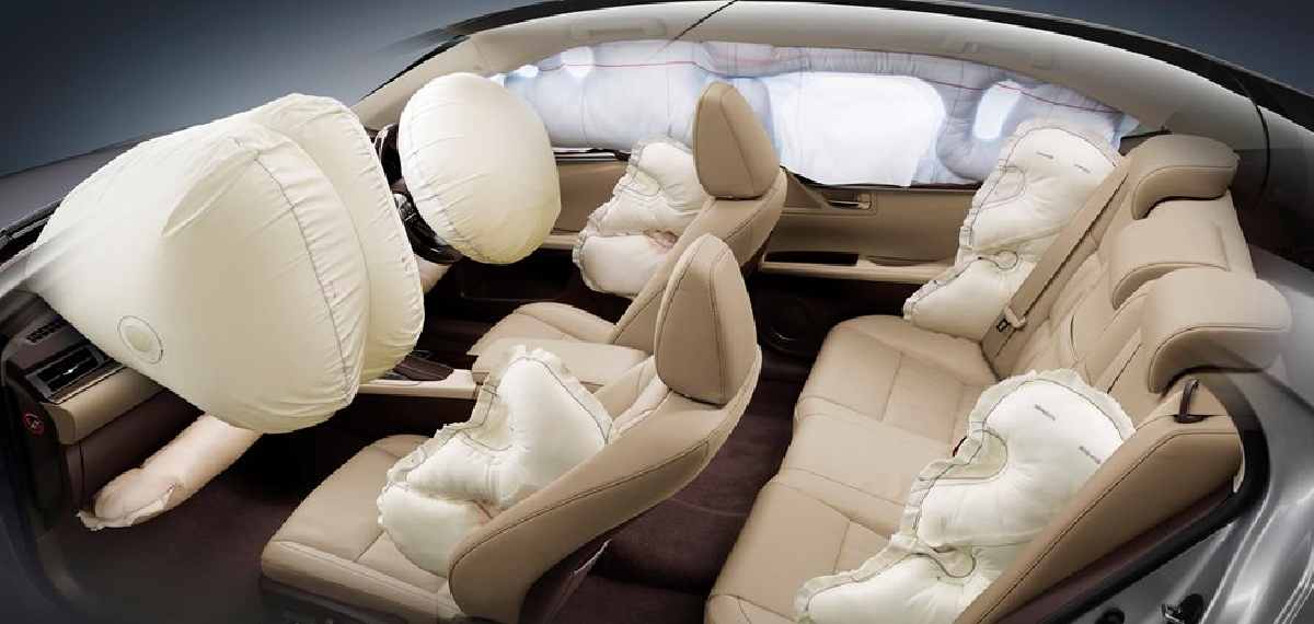 What is inside a car's airbag