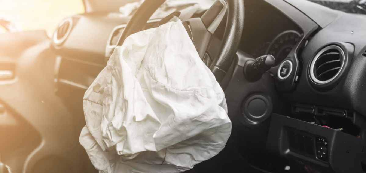 What is inside a car's airbag