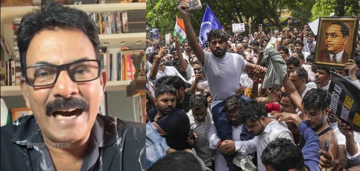 'കേരളത്തിലെ പണിയില്ലാത്ത ആര്ടിസ്റ്റുകൾ ഡൽഹിയിലെത്തി ഒച്ചയെടുക്കുന്നു; കോക്രോച്ച് കാമ്പയിൻ PR വർക്ക്'