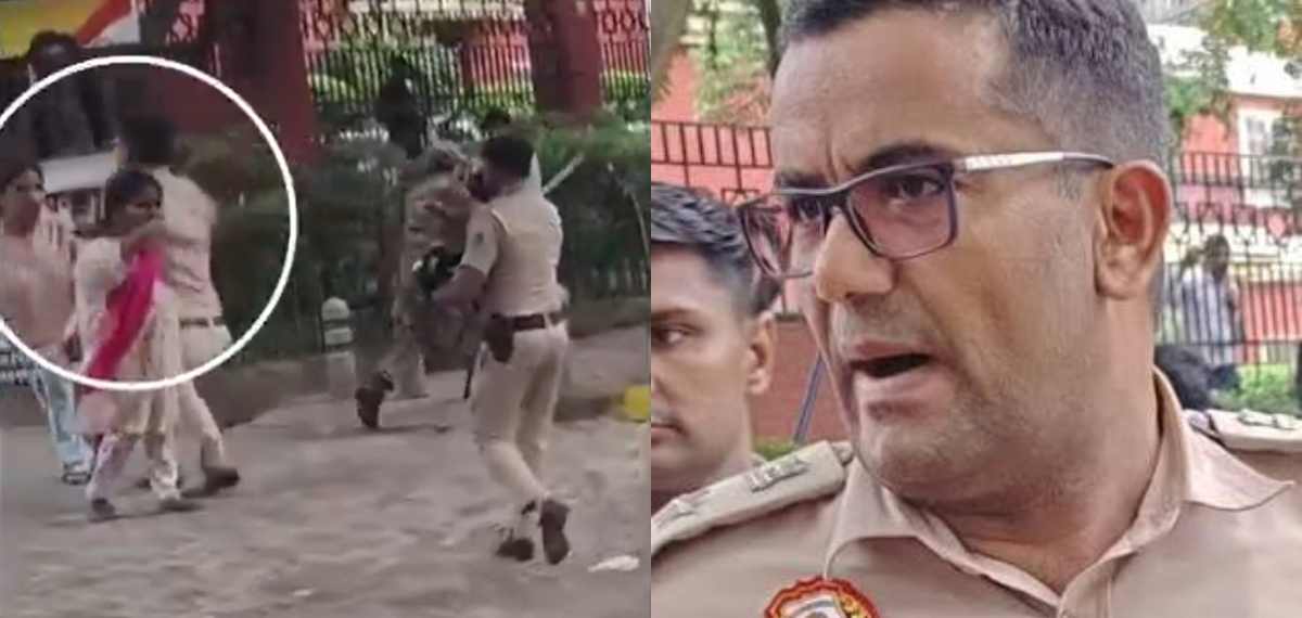 CJP പ്രവർത്തകയുടെ മുഖത്തടിച്ച സംഭവം; പൊലീസ് ഉദ്യോഗസ്ഥനെ ജന്തർമന്തർ ഡ്യൂട്ടിയില്‍ നിന്നും മാറ്റി